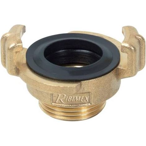 Raccord Express Laiton Fileté Male 1/2 po - Connexion Instantanée - Résistant et Durable - Étanche - D-Work