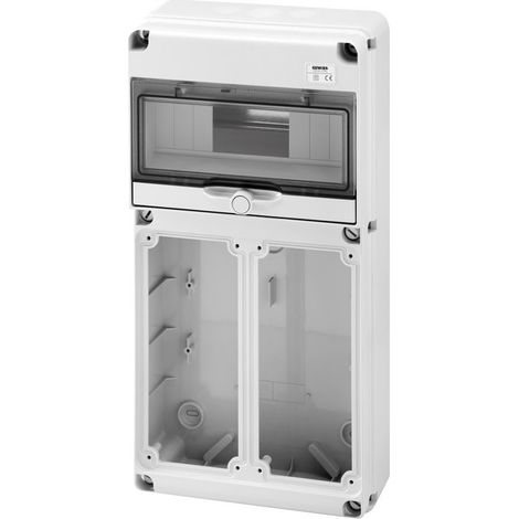 Q-DIN 10M.2 PR.VERR.VR.SBF IP65 GEWISS GW68025N (1/2)