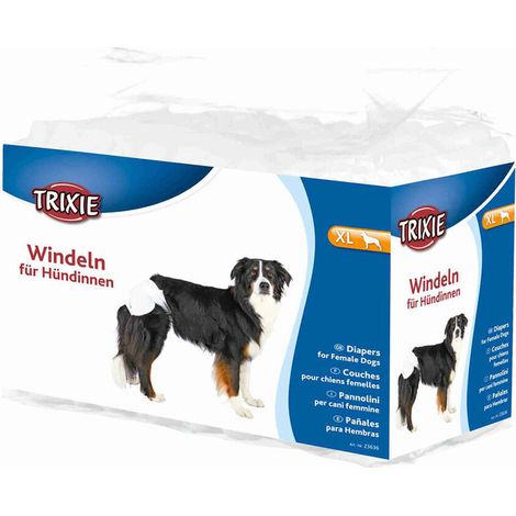 tg. XL offerta set 12pz.: Pannolini per cani femmina Offerta Multipack confezione risparmio