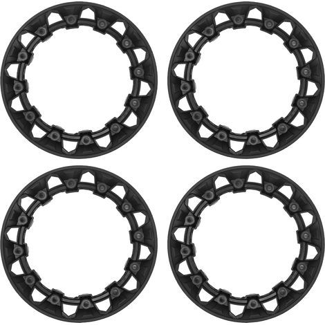 Jante Enjoliveur 4 Pièces 22,8cm Extérieur Protection Pneu Cache Moyeu Universel Pour Quad (1/5)