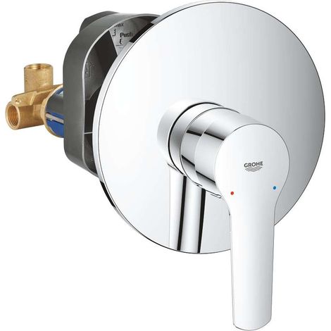 Grohe QuickFix Start - Miscelatore doccia ad incasso con corpo incasso, cromo 32590002 (1/5)