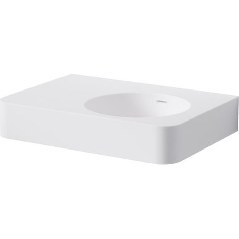 Steinberg Série 449 lavabo mural, 550x400mm, porte-serviette à (1/5)