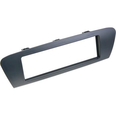 Support autoradio 1DIN compatible avec Renault Scenic 09-16 - Gris fonce