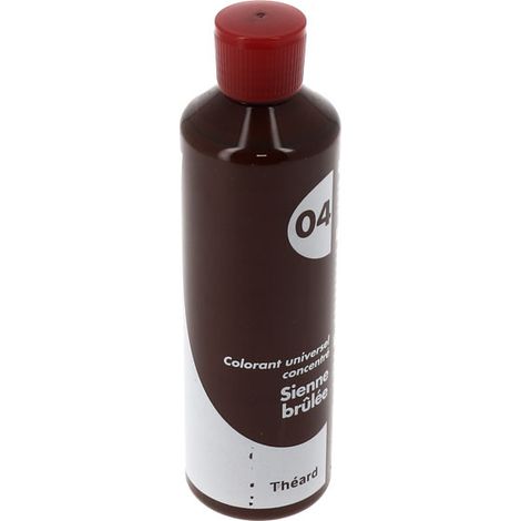 Concentré de coloration universel - Flacon 250 ml - Mixéco Sienne brulée