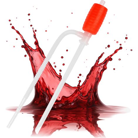 Weinpumpe zum Ablassen und Entleeren von Wein mit einer Handpumpe (1/5)