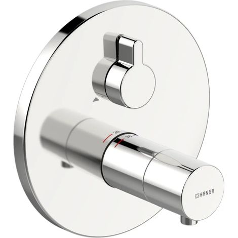 Hansa Varox Pro - Mitigeur thermostatique encastré, 2 sorties, chrome 40579083