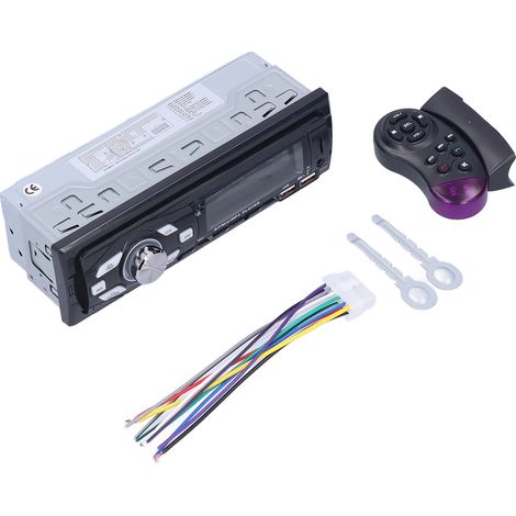 Autoradio Bluetooth MP3 87.5-108 MHz, radio FM avec commande vocale, sortie RCA, 12V universel, kit de conversion voiture (1/5)