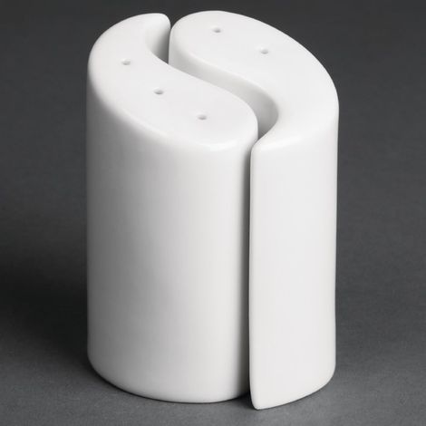 Salière et poivrière Ying et Yang Olympia 95 mm - Boite de 12 (1/2)