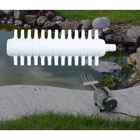 Multi Diviseur 26 Sorties Aérateur & Pompe à Air Bassin & Aquarium : Plastique (1/5)