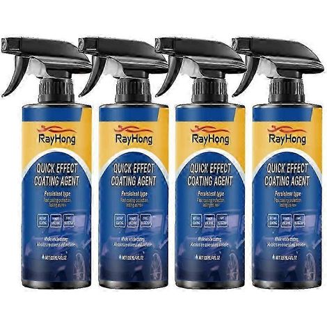 Convient pour les voitures de 2025. Spray de revêtement, agent de revêtement multifonctionnel 3 en 1 à effet rapide - jc. Format : 4 pièces. (1/4)