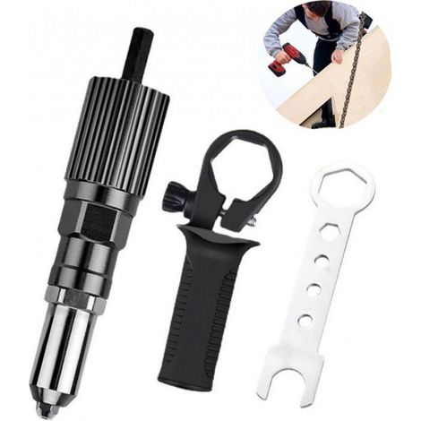 Pince à Rivets Pop pour Perceuse, Accessoire de Fixation pour Rivets Aveugles (1/5)