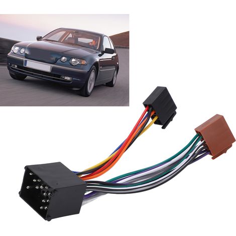 Adaptateur Radio Stéréo Sans Fil Bluetooth ISO pour BMW Série 3 E36 E46 jusqu'à 2005 (1/5)
