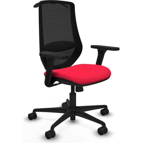 Piqueras y Crespo Sedia Mardos Rossa Comfort Ufficio