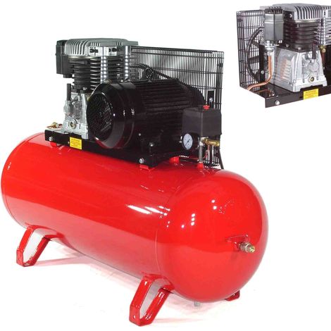 Druckluftkompressor 7,5PS 950/11/270 K30 Werkstattkompressor Kolbenkompressor 5,5kW (1/5)