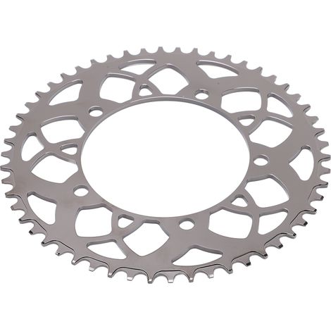 Plateau de vélo BOLANY 130BCD, positif/négatif, 54 dents, plaqué sous vide, noir (1/5)