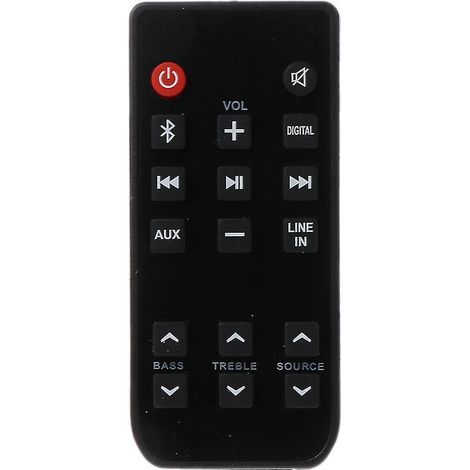 Ersatzfernbedienung für die RCA Echo Wall Soundbar RTS7116S RTS7113WS (1/4)