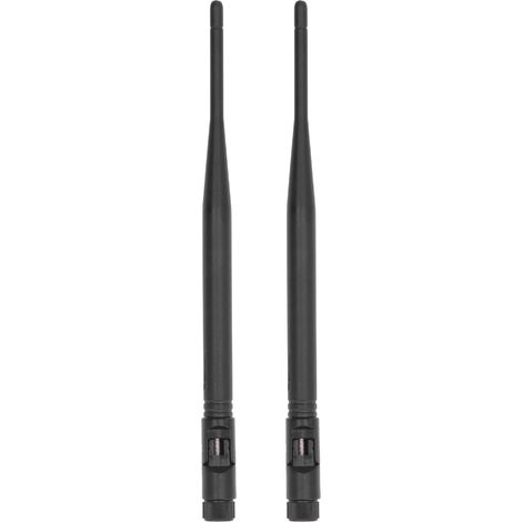 2 antennes pliables ABS haut gain sans fil, filetage SMA femelle avec broche intérieure, 2 pièces (1/5)
