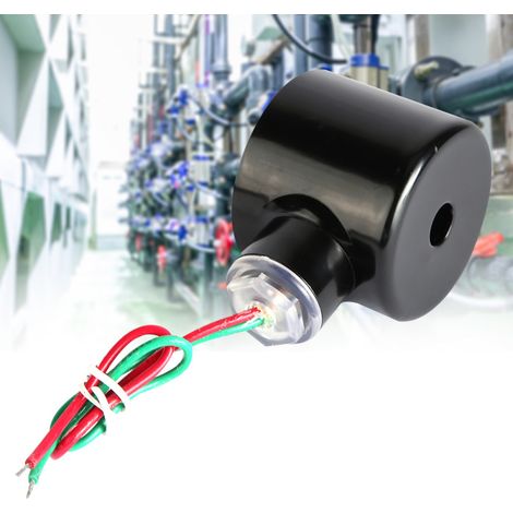 Bobina de válvula solenoide de cobre serie 2W, rosca industrial (rosca hembra), accesorio de accionamiento directo, 220 V CA (1/5)