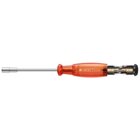 PB SWISS TOOLS Porte-magasin"Insider Long" avec embouts 1/4 pouce avec aimant, Longueur lame: 110 mm