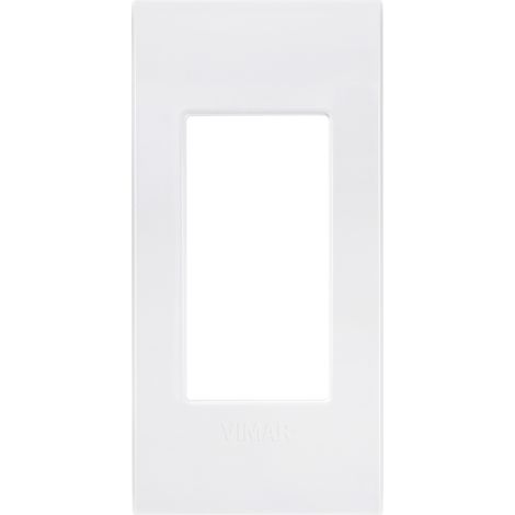VIMAR - 19666.74 Plaque d'immatriculation classique 1MP, blanche
