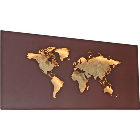 Applique Map brun rouille - 9056-48
