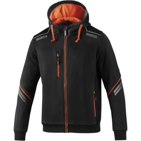 SWEAT TECHNIQUE AVEC FERMETURE ÉCLAIR N/NRJ