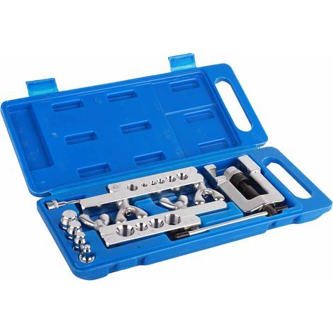 Ergonomic metric copper HVAC flaring tool kit (1/5)