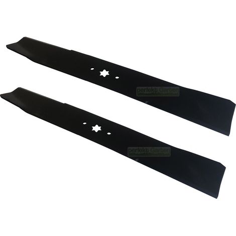 2 X 53,5 CM lame pour tondeuse OLEO-MAC Polo 107 H / Tornado 108/15,5 T, 108/20 H, 108/18,5 H (1/5)
