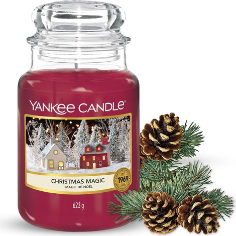 Yankee Candle Candela Profumata In Giara Grande, Durata Fino A 150 Ore, 10.7 X 10.7 X 16.8 Cm (1/5)