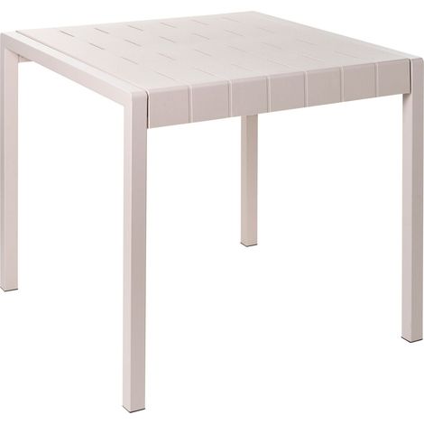 Gartentisch BARTICA 81 cm 84 cm Beige