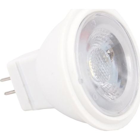Projecteur LED MR11 Blanc chaud/blanc froid à intensité variable, ampoule d'affichage à économie d'énergie (1/5)