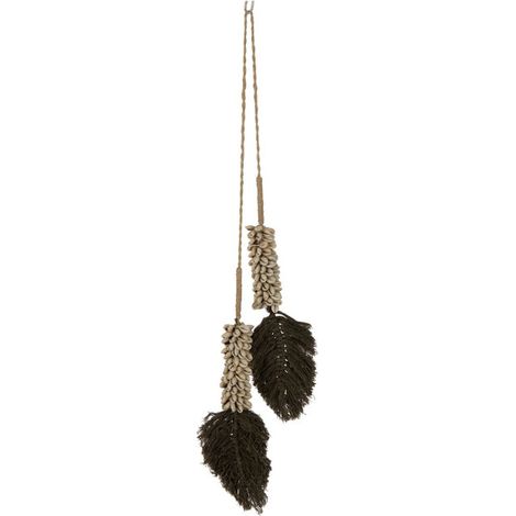 Décoration Coquillages à Suspendre "Cauris" 66cm Marron