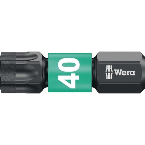Wera Impaktor Bit für Torx, 1/4 Zoll C 6,3 Set, Torx-Profil: TX40 10 Stk (1/5)