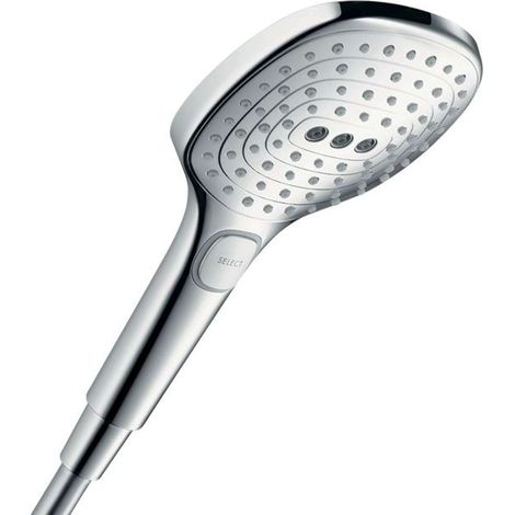 Hansgrohe Raindance Select E - Handbrause, 3 Strahlarten, EcoSmart+, chrom 28729000