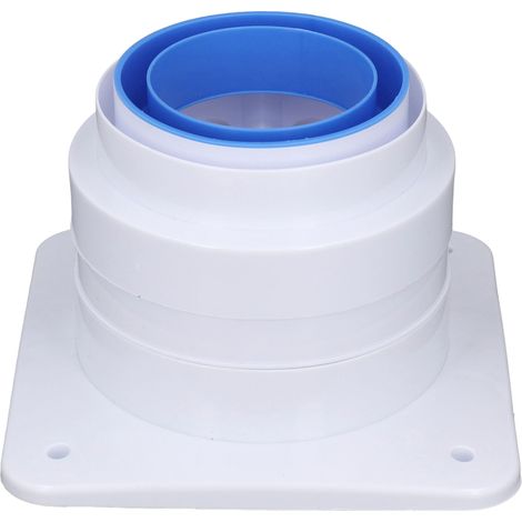Clapet anti-retour universel unidirectionnel pour hotte aspirante, évacuation des fumées, pour cuisine et salle de bain. (1/5)