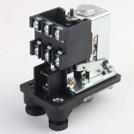 pair Vanne de commande de pressostat de compresseur d'air à 4 ports, 240V AC, 20A, 175 PSI, 12 bar. (1/3)