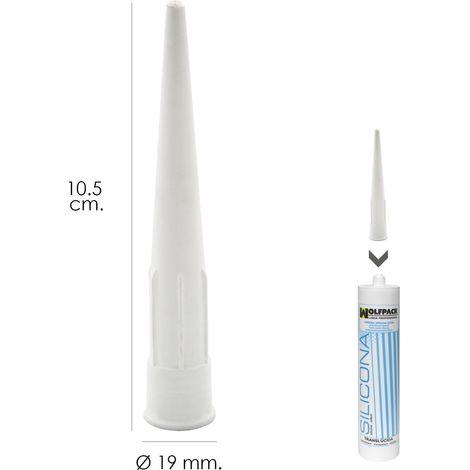 Canule Cartouche en Silicone 10 mm