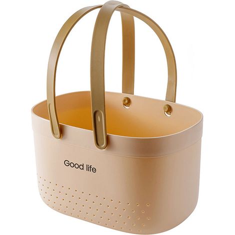 Panier de rangement portable en Silicone, panier à linge design creux (1/5)