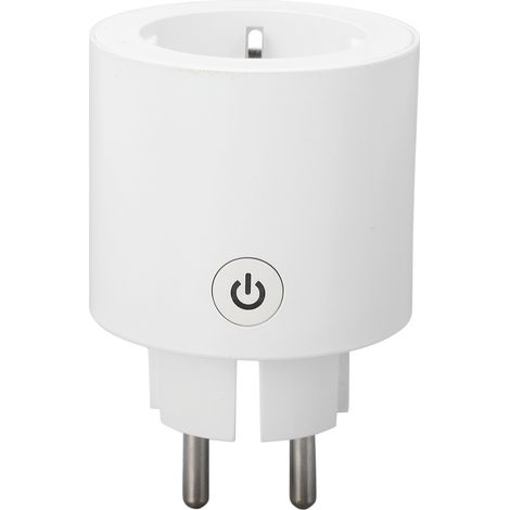Prise électrique WiFi Connectée EU 250V, Prise programmable avec minuterie pour maison intelligente, Douille compatible Smart Home (1/5)