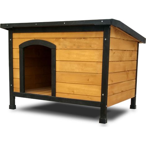 Niche Chien bois pin haute qualite CARLO 225 L 104 x 70x 66 cm