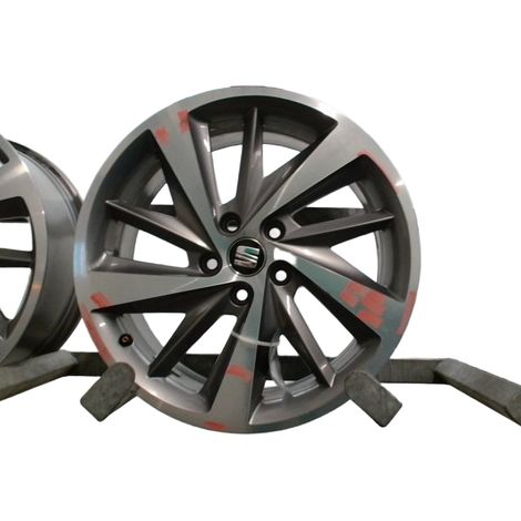[PRODUIT D'OCCASION] Jante Aluminium SEAT Leon 2009- ♻️ Ref Oe. 5f0601025ezh9 - Garantie à vie (1/2)