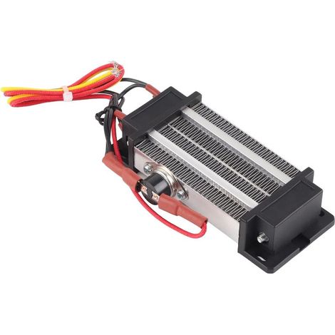 Élément chauffant PTC en céramique isolée 220 V 300 W, argenté, 11 x 5,05 x 2,6 cm, 1 unité, chauffage d'air à température constante (1/5)