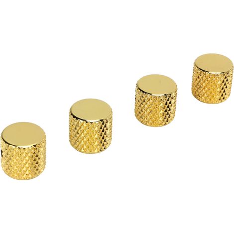 4 Boutons de Réglage Or pour Guitare Électrique - Contrôle Volume et Ton (1/5)