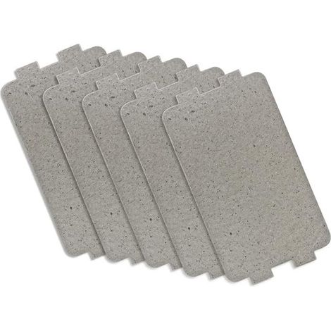 5 placas de mica universales para microondas - Gris (1/5)