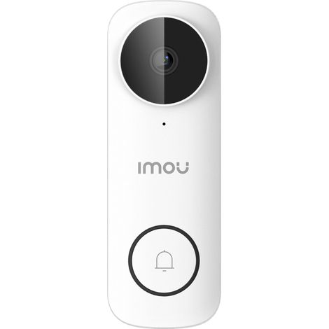 Imou DB61i - Sonnette vidéo intelligente filaire - Sonnette vidéo avec carillon - 5MP (2560x1920) - Vue 164 degrés - Détection de personne (1/2)