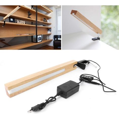 LED-Klemmleuchte für den Schreibtisch, 3-farbige Beleuchtung, universelle und verstellbare Nachttischlampe, EU-Stecker 100–240 V (1/5)