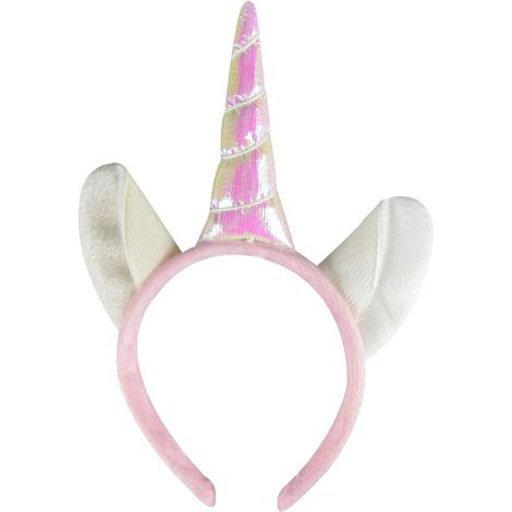 Diadema de unicornio iridiscente