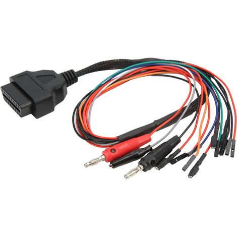 Adatto per cavo splitter OBD2 a tre conduttori, utilizzato per la lettura, la scrittura e la riparazione delle centraline ECU di Fiat/Opel.