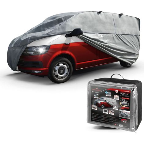 Bus Hagelschutzplane Hybrid UV Protect, Größe 11, Hagelschutz bis 2,6 cm, grau/silber (1/5)