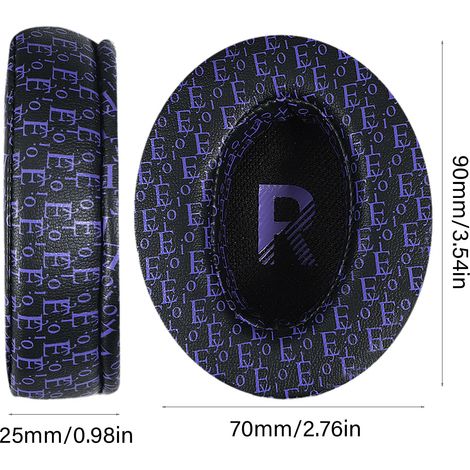 Convient aux coussinets d'oreille en mousse à mémoire de forme des casques HD4.50BT, 4.30, 4.40, 350BT, 400S, 458BT et 300. (1/2)